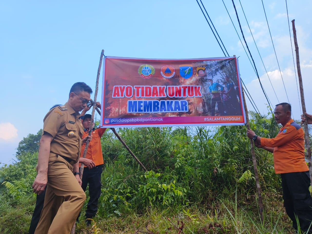 Pemkot Pontianak Dirikan Posko dan Gencarkan Patroli Karhutla