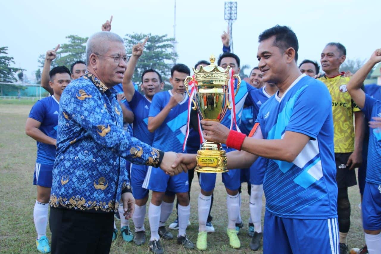 KPS FC Juarai Turnamen antar OPD Kalbar