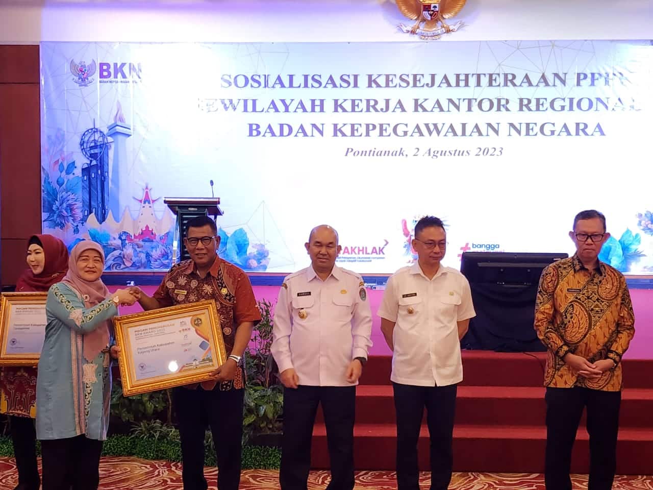 Pemkab Kayong Utara Raih BKN Award, Citra Duani: Ikhlas, Sabar, Buktikan dengan Realita dan Fakta