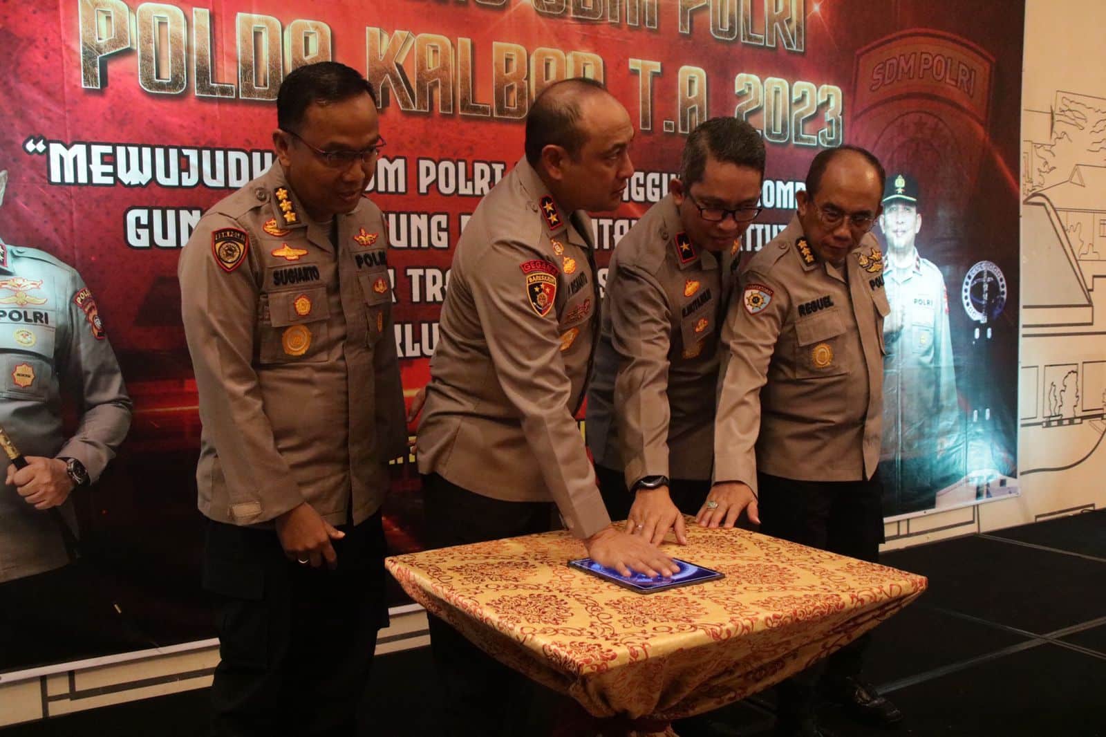 Buka Rakernis 2023, Kapolda Kalbar Minta SDM Polri Profesional