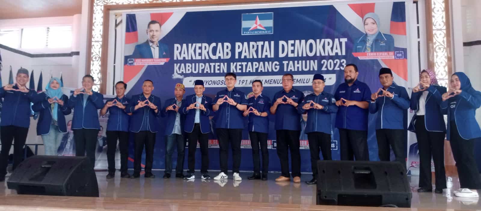 Panaskan Mesin Politik, Demokrat Ketapang Gelar Rakercab dan Bimtek Bacaleg