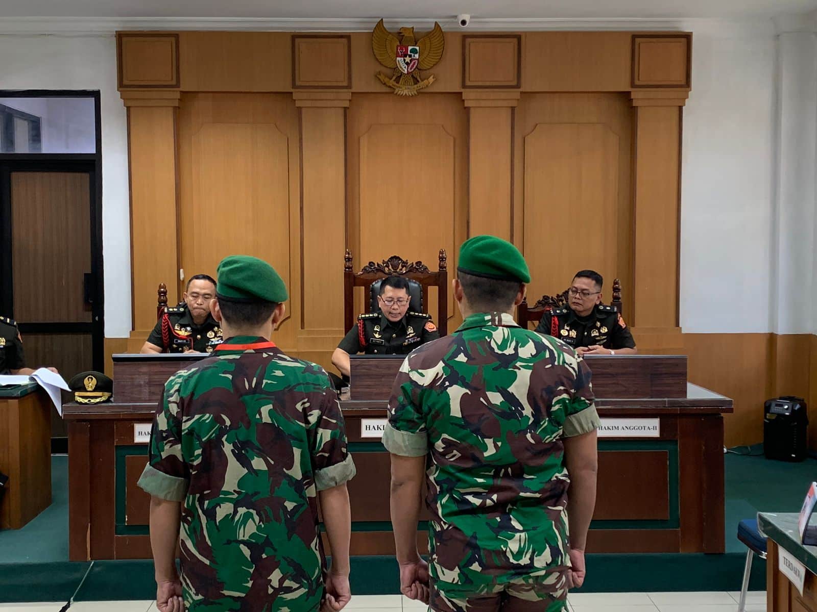 Terbukti Bersalah Bawa Sabu 20 Kg, Dua TNI di Kalbar Dipecat dari Militer