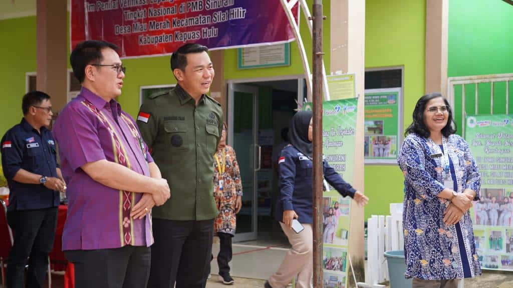 Bupati Kapuas Hulu Hadiri Acara Verifikasi Lapangan Nominasi Role Model TPMB Tingkat Nasional
