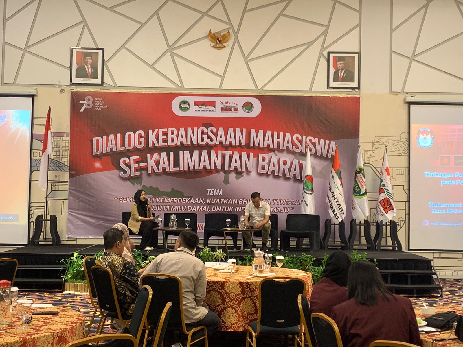 Dialog Kebangsaan Mahasiswa se-Kalbar, Wujudkan Pemilu Damai