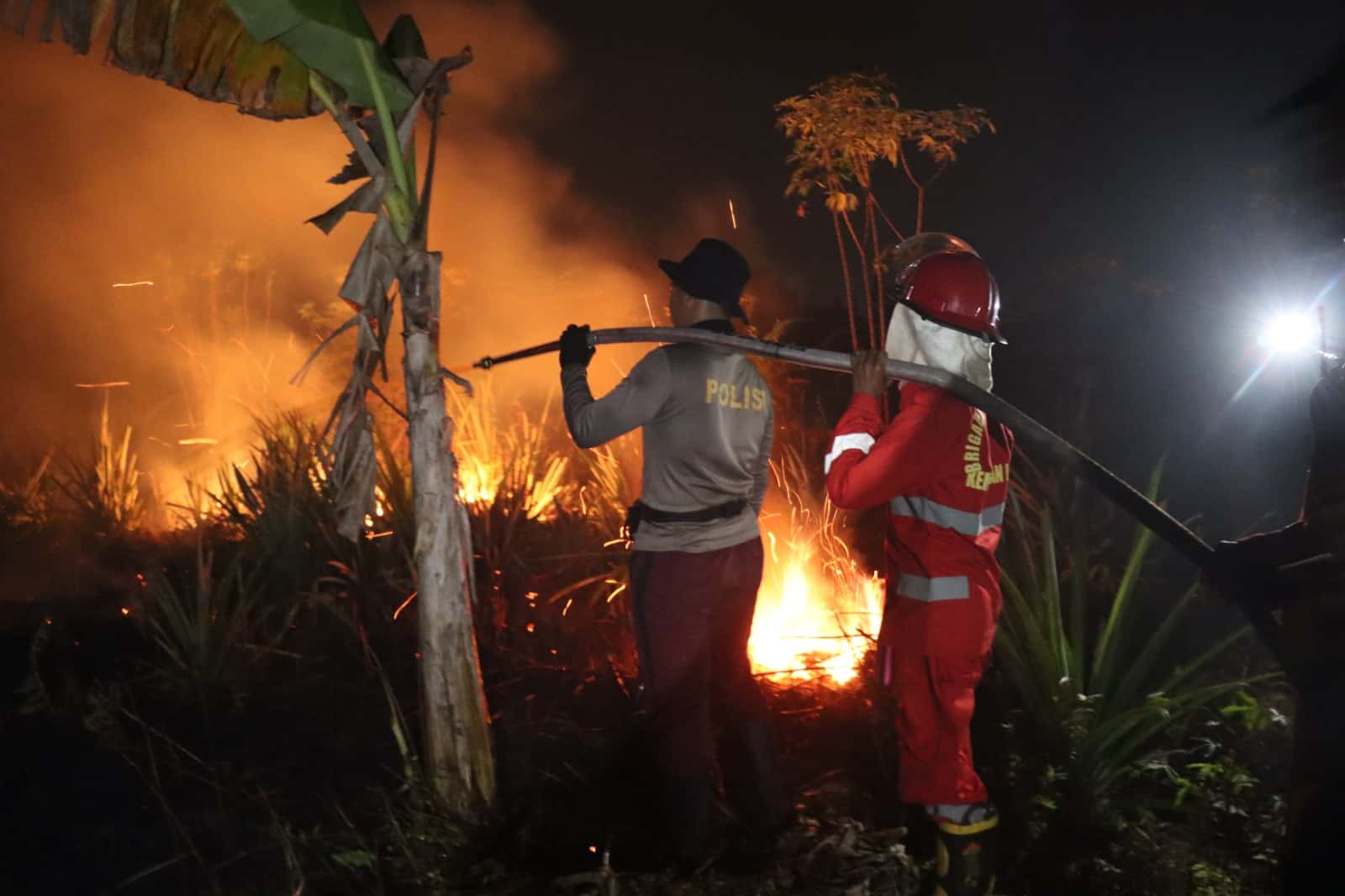 Polres Kubu Raya Tetapkan Sembilan Orang Jadi Tersangka Karhutla