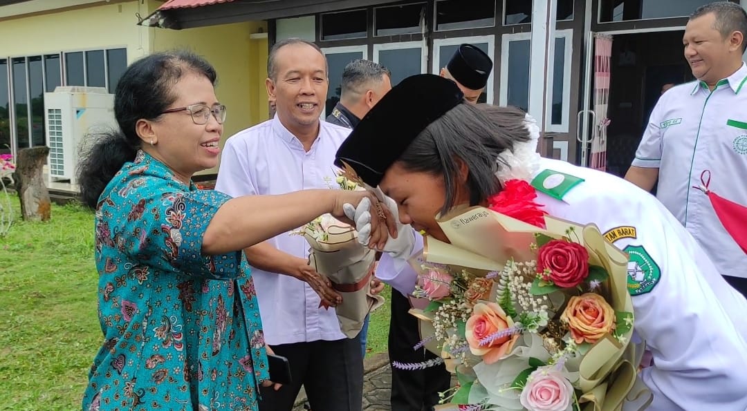 Pemkab Sambut Kedatangan Anggota Paskibraka Nasional Asal Ketapang