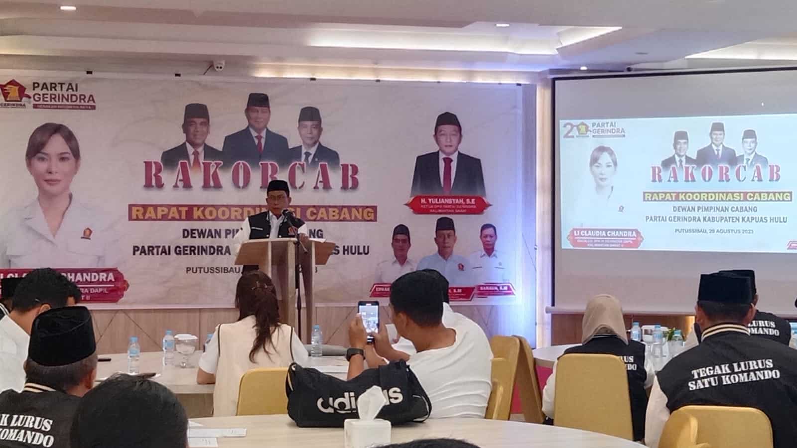 Ketua DPC Partai Gerindra Kapuas Hulu Ajak Masyarakat Bijak Sikapi Isu Pemilu 2024