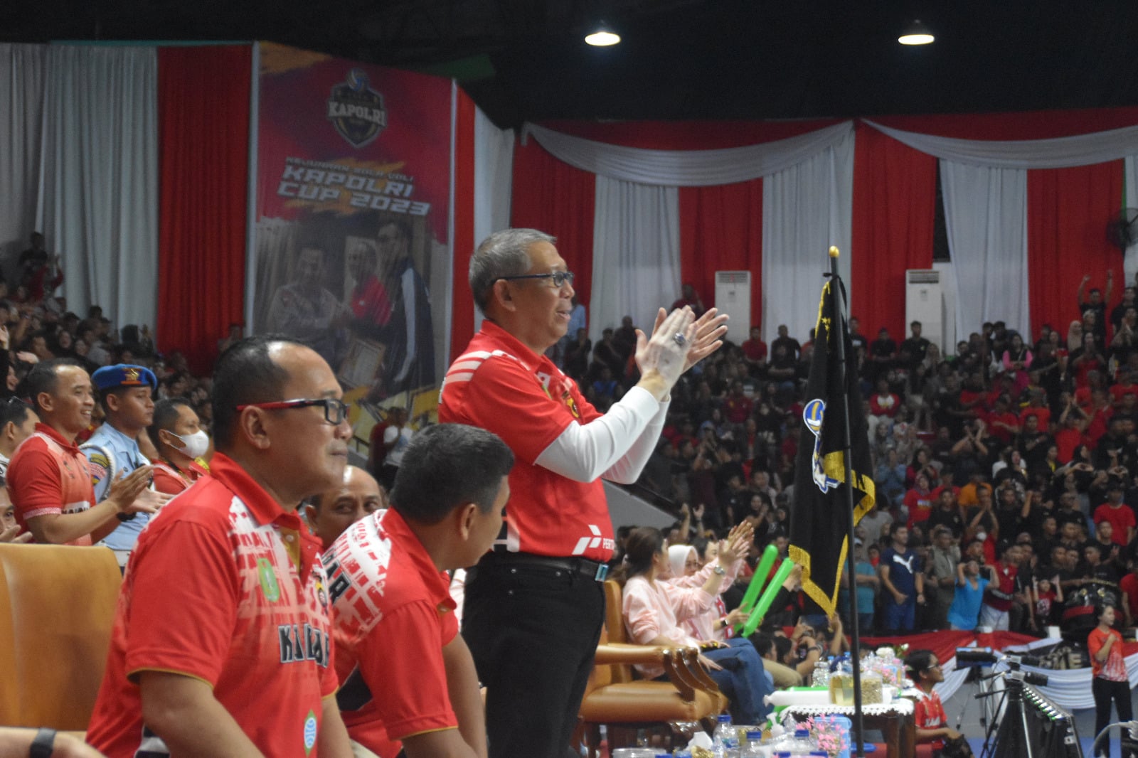 Gubernur Sutarmidji Apresiasi Tim Voli Putra Kalbar Melaju ke Semifinal Kapolri Cup 2023