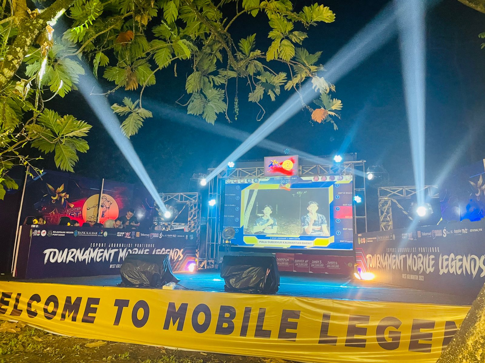 Exit Block Kunci 1 Tiket Final Turnamen Mobile Legends Piala Gubernur Kalbar 2023