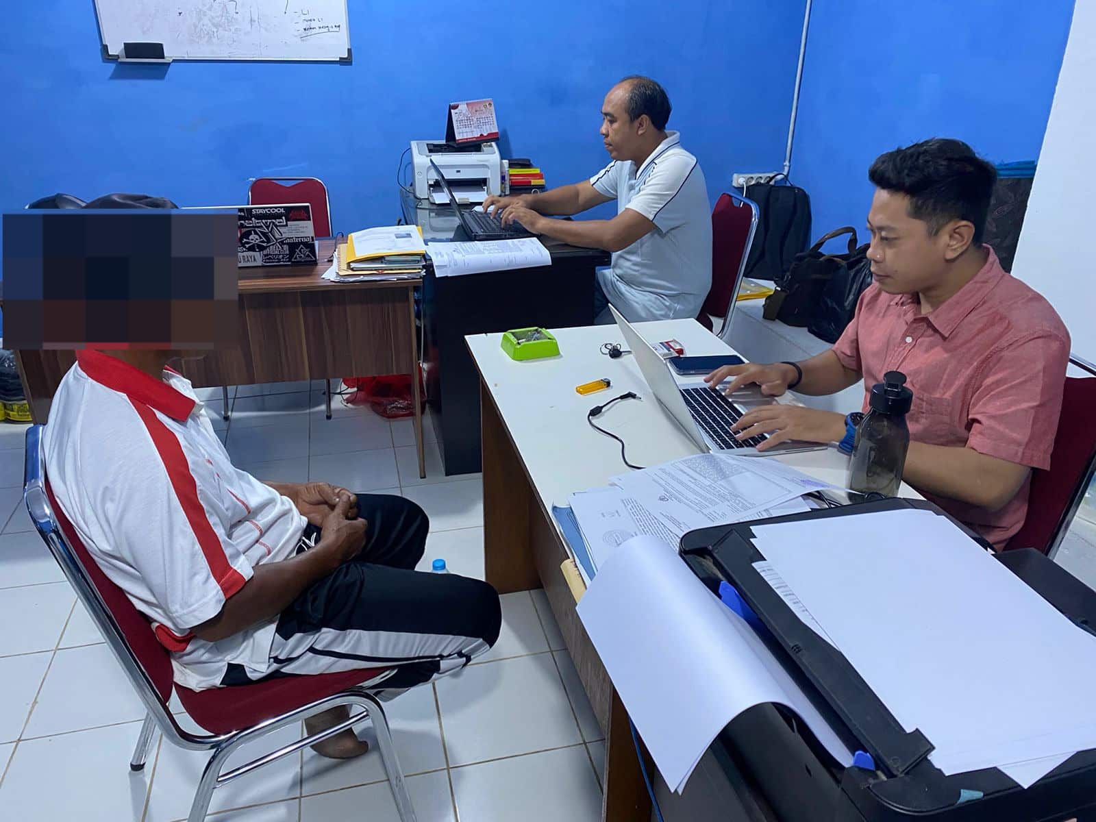 Polres Kubu Raya Tangkap Warga Dusun Limbung, Sebabkan Kebakaran 5 Hekare Lahan Dekat Bandara Supadio