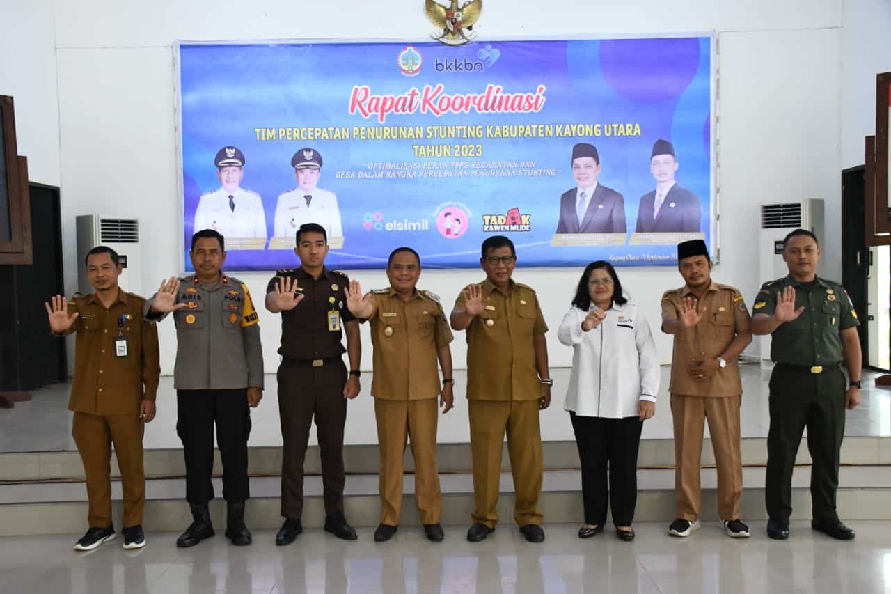 Turunkan Angka Stunting, Pemkab Kayong Utara Optimalkan Peran TPPS Kecamatan dan Desa
