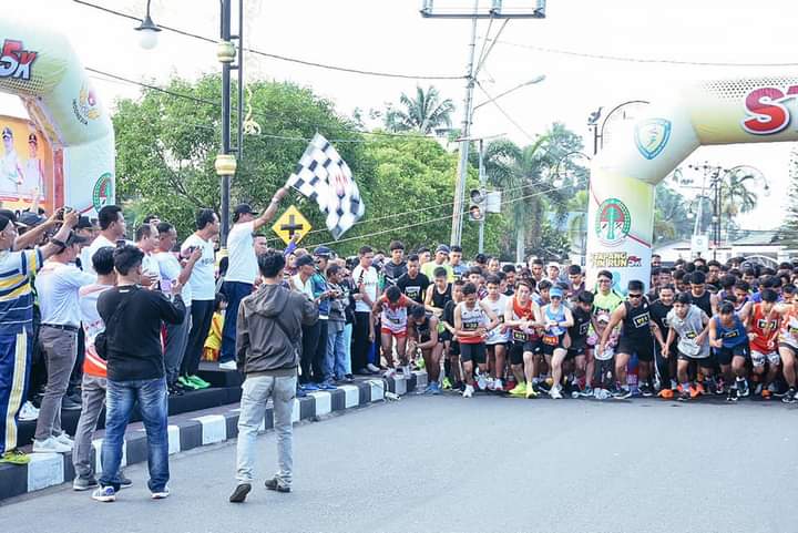 Wabup Farhan Lepas Peserta Ketapang Fun Run 5K Dalam Rangka Meriahkan Haornas ke-40