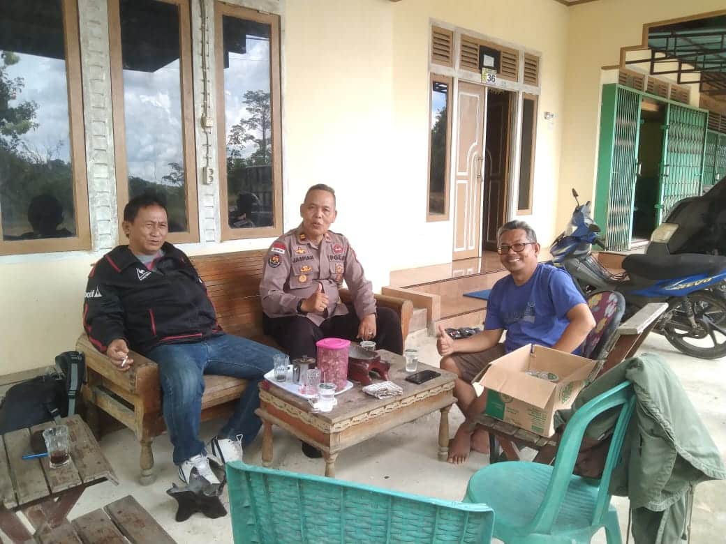 Jelang Pemilu Serentak 2024, Kapolsek Bunut Hulu Silaturahmi ke Tokoh Masyarakat