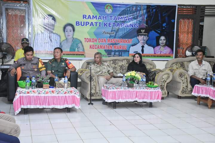 Bupati Nilai Kecamatan Marau Sangat Kompak