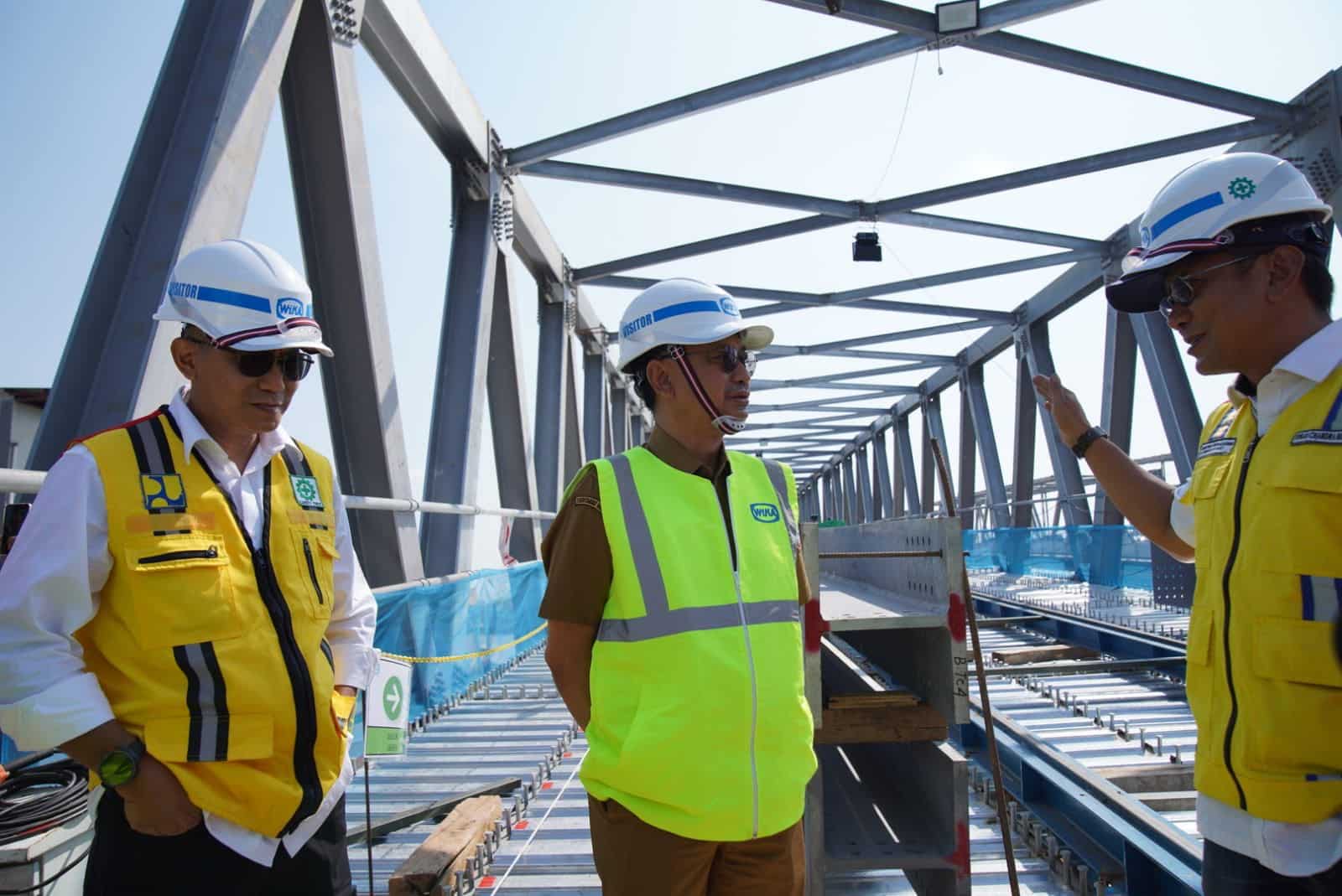 Duplikasi Jembatan Kapuas I Sudah 80,4 persen, Desember Ini akan Terhubung