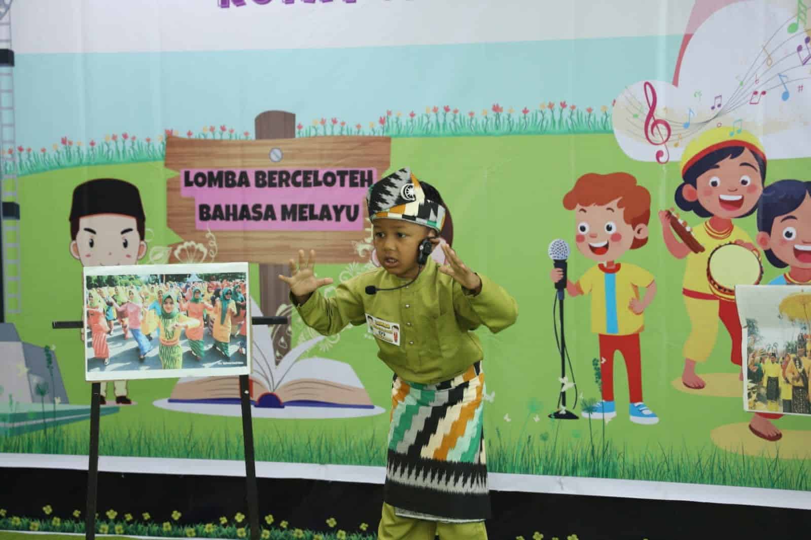 Lestarikan Budaya Sejak Dini Lewat Lomba Celoteh Bahasa Melayu