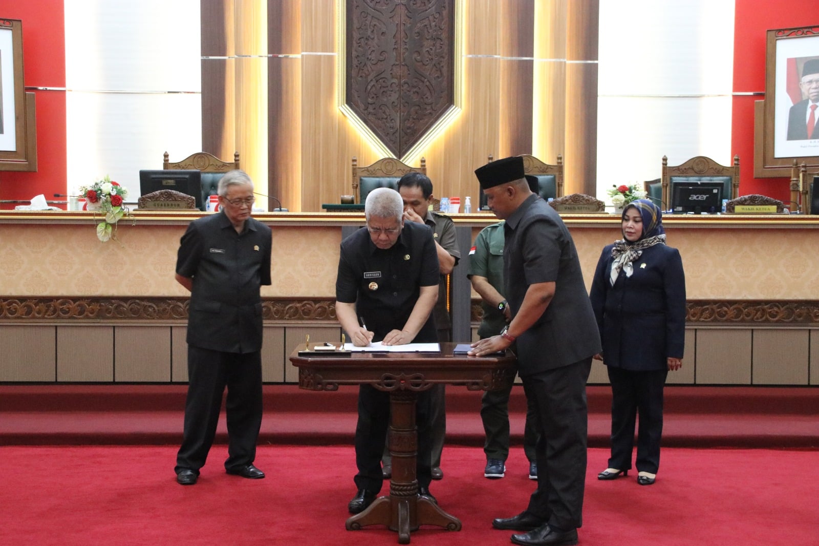 Selesai Dibahas, Harisson Teken KUA-PPAS 2024