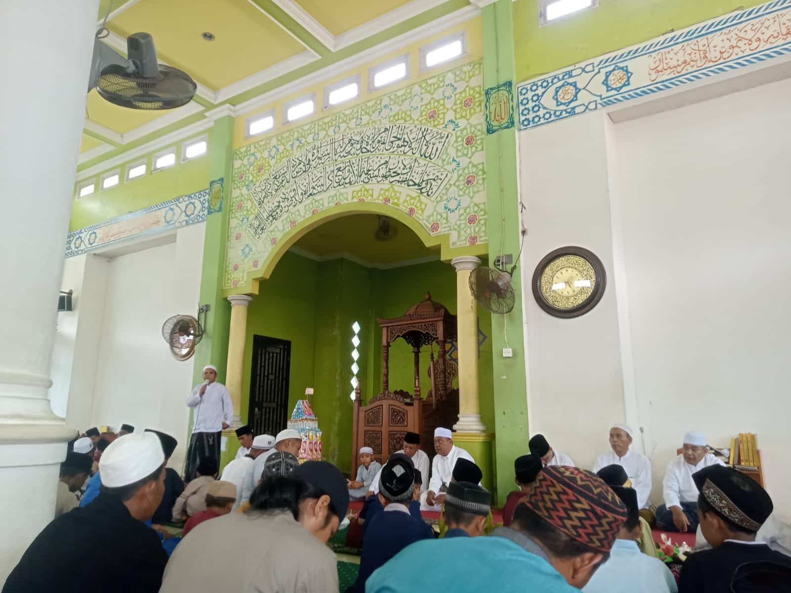 Masjid Jami Assyafi'iyah Sungai Ambawang Gelar Peringatan Maulid Nabi Muhammad SAW