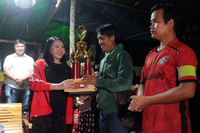 Penutupan Turnamen Kemerdekaan Cup, Karolin: Ganjar Siap Memimpin Indonesia