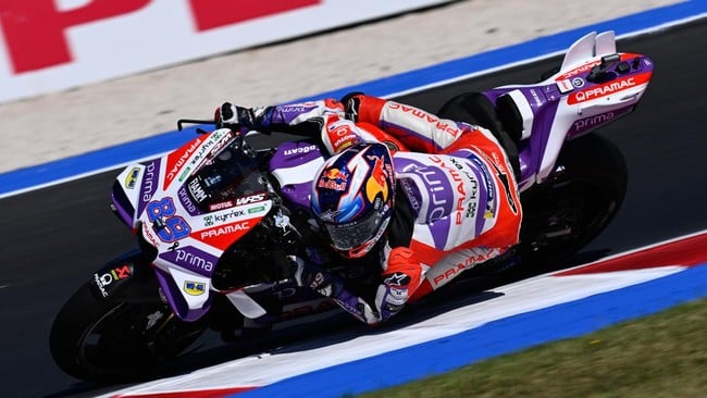 Martin Juara Sprint Race MotoGP India, Marquez Naik Podium Lagi