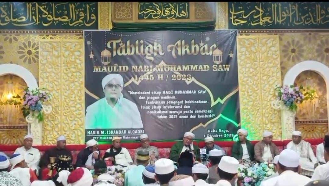 Peringatan Maulid Nabi, Ponpes Maulana Sultan Muhammad Ajak Jaga Kebhinekaan Jelang Pemilu 2024