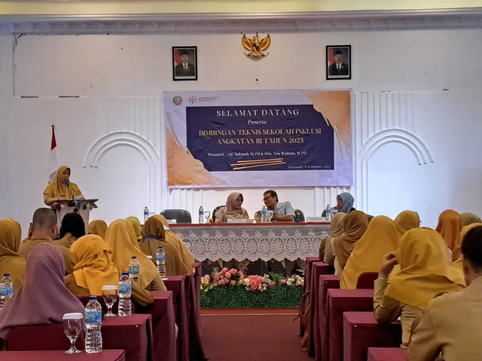121 Sekolah di Pontianak Ikuti Bimbingan Teknis Sekolah Inklusi