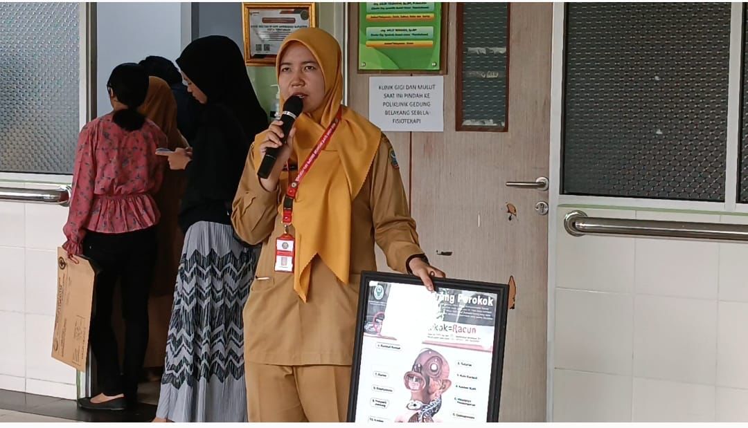 Lindungi Diri dan Keluarga dari Bahaya Asap Rokok, RSUD SSMA Pontianak Gelar Penyuluhan