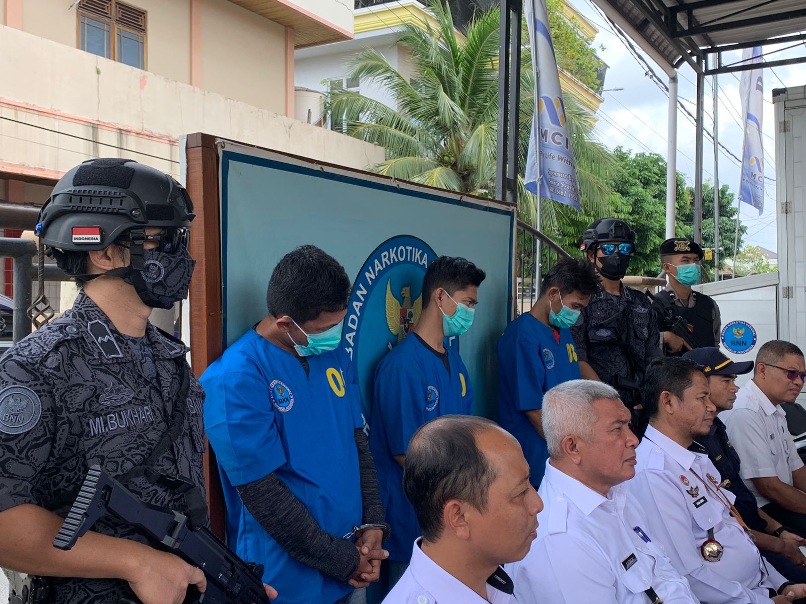 Selundupkan Sabu di Anus, 3 Tersangka Ditangkap BNN Kalbar 