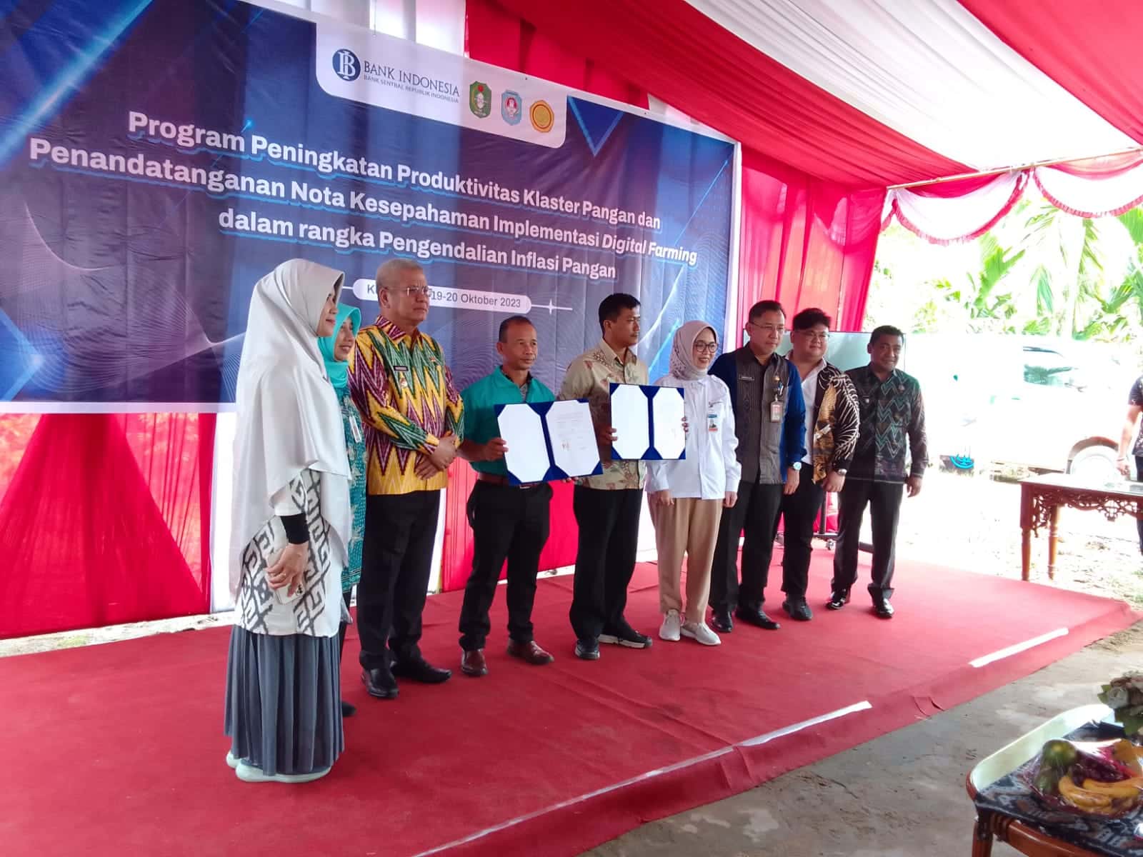 BI Kalbar Gelar Program Peningkatan Produktivitas Padi Dalam Rangka Pengendalian Inflasi