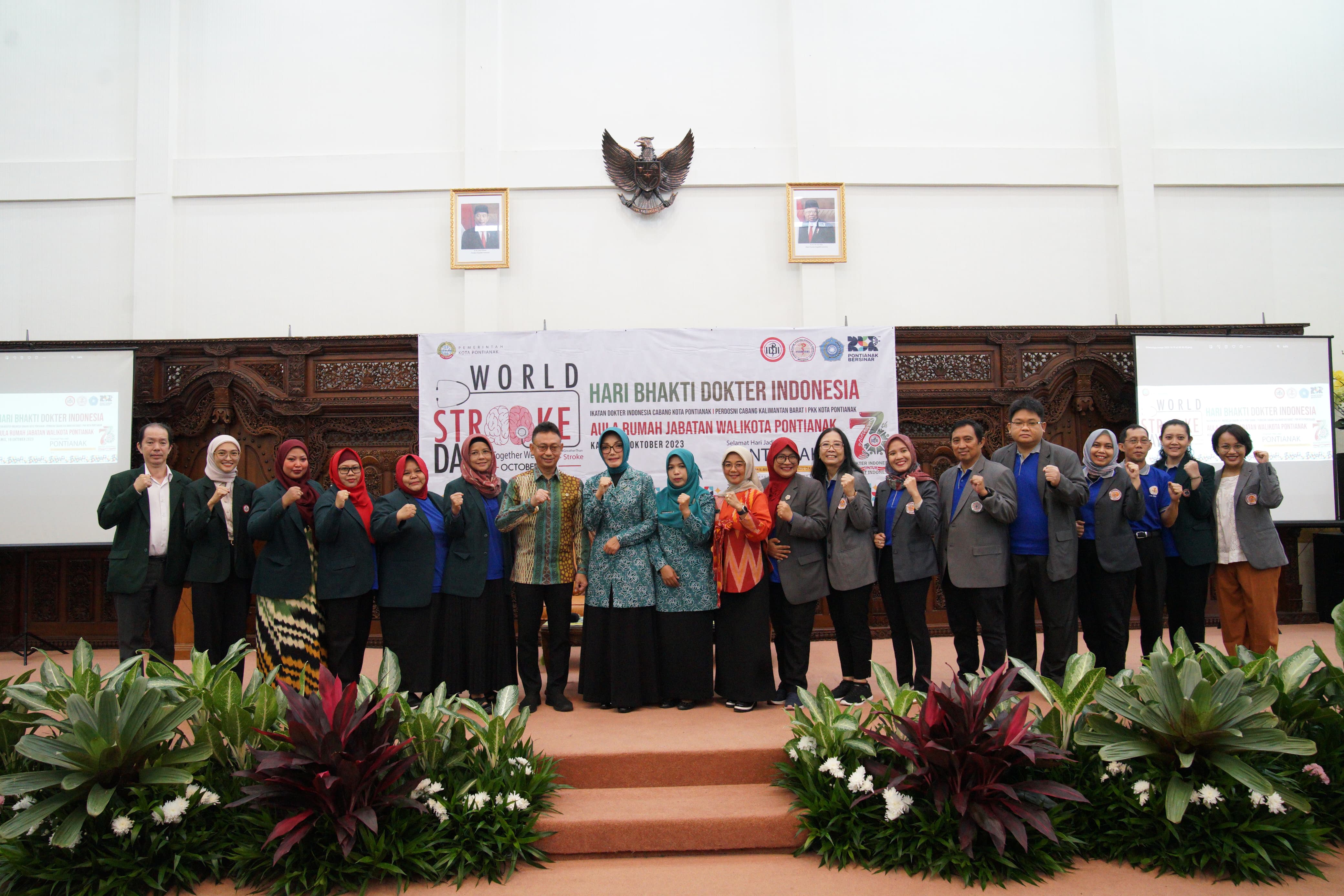 Edi Kamtono Buka Peringatan Hari Stroke Sedunia di Pontianak
