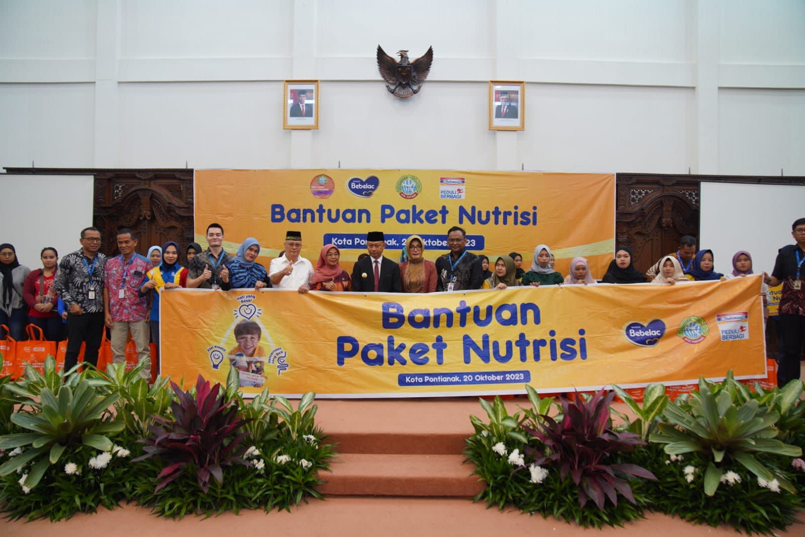Ikut Bergerak, Dunia Usaha di Pontianak Berikan Bantuan Nutrisi Turunkan Stunting
