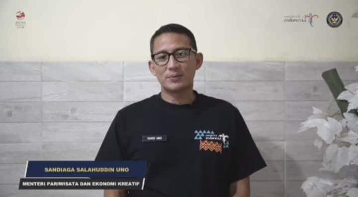 Menparekraf Sandiaga Uno Sampaikan Dukungan Gawai Akbar Napak Tilas Ketapang