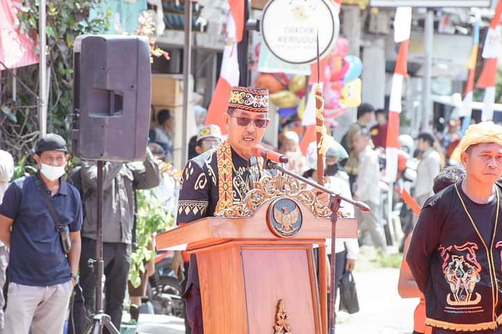 Heronimus Tanam Sebut Tugu Tolak Bala Adalah Tugu Perdamaian Semua Etnis Ketapang