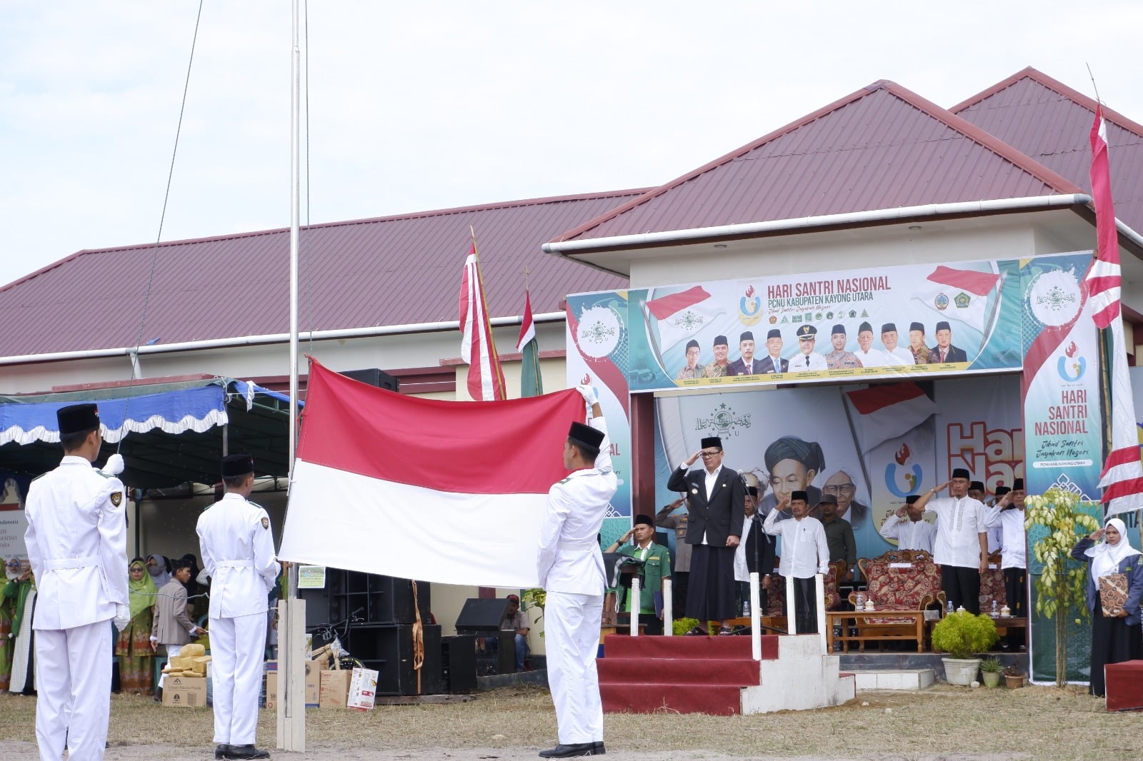 Pj Bupati Romi Jadi Irup Peringatan HSN 2023 di Ponpes Darul Quran Babussadah