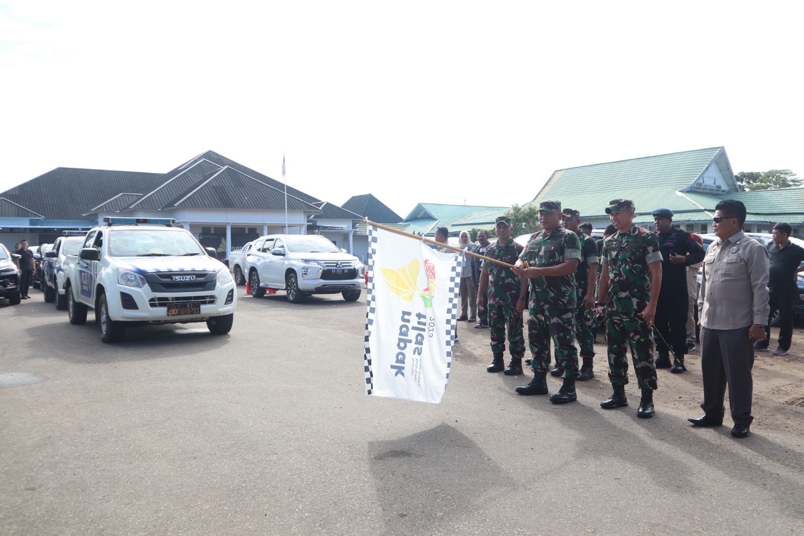 Danrem 121/Abw Pimpin Apel Pemberangkatan Napak Tilas di Ketapang