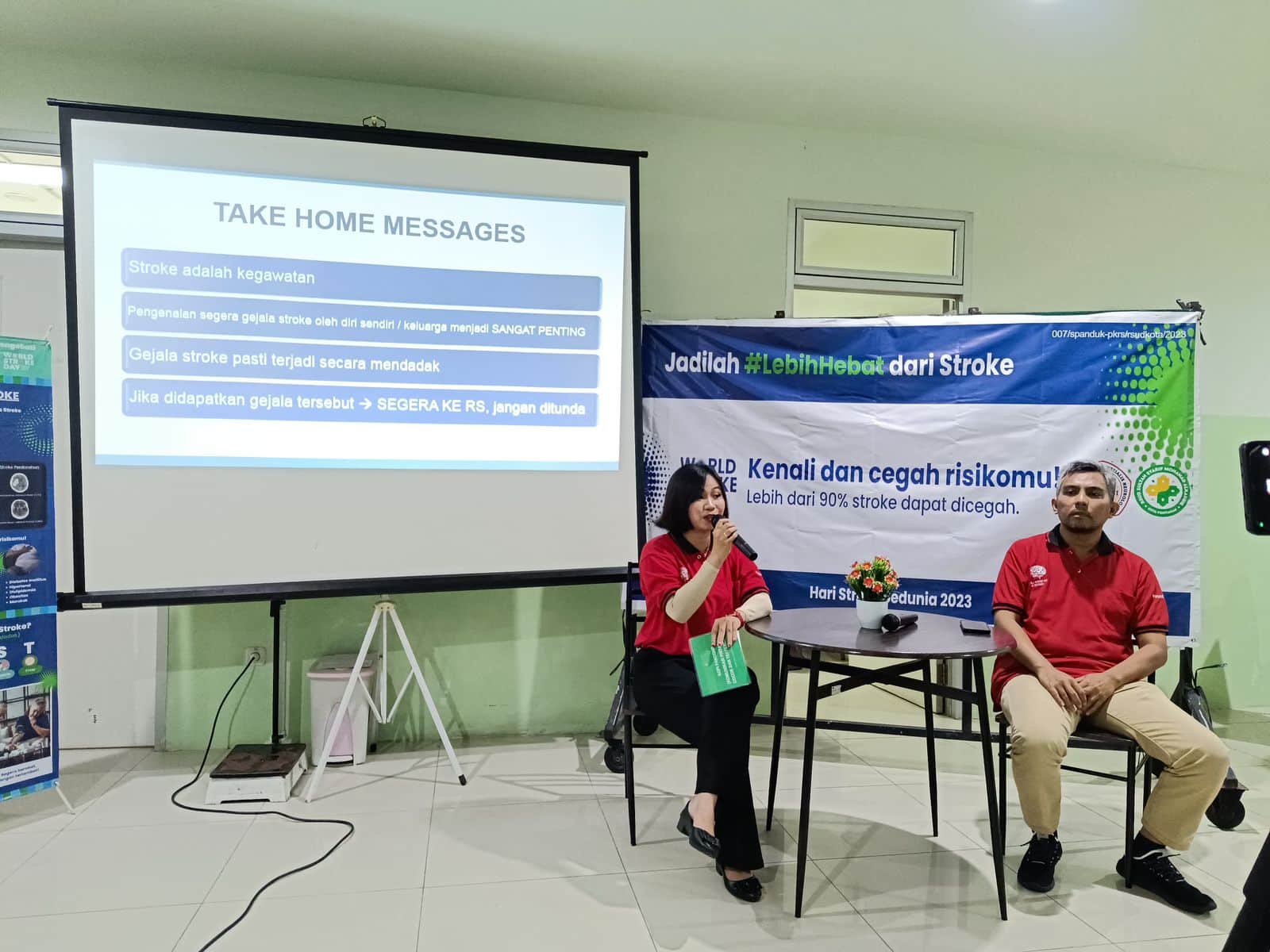Hari Stroke Sedunia, Perdosni-RSUD SSMA Gelar Talkshow Kenali Stroke