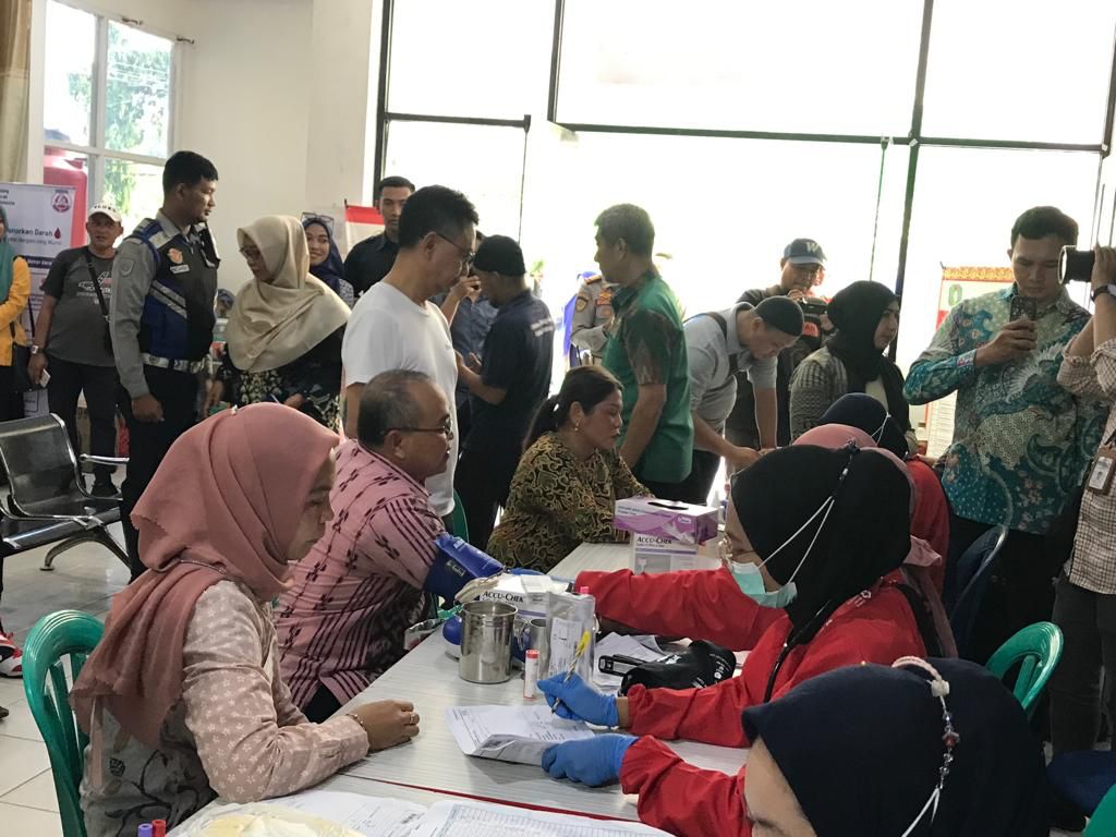 Demi Kemanusiaan, 170 ASN Pemkot Pontianak Ikut Donor Darah