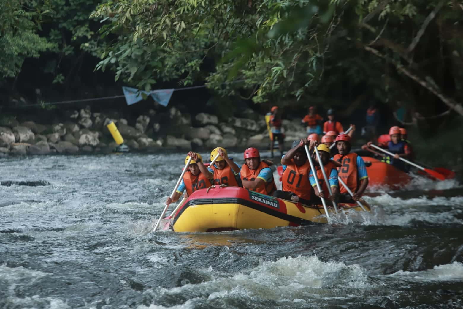 Faji Kalbar Gelar Kejurprov Arung Jeram di Sekadau