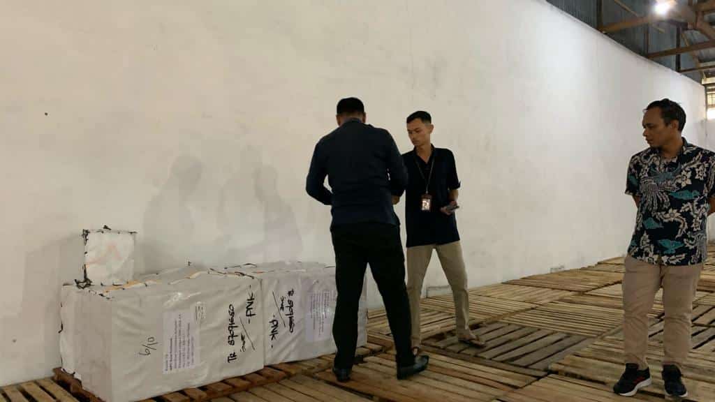 Logistik Pemilu 2024 KPU Kota Pontianak Dijaga Ketat Aparat