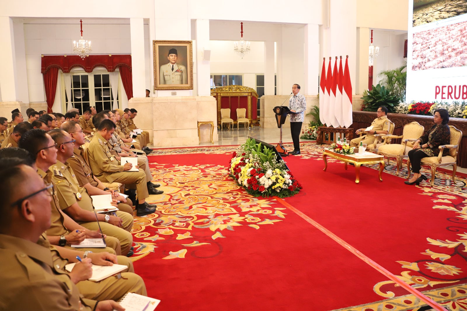 Rakor di Istana, Pj Gubernur Kalbar Terima 7 Arahan Presiden