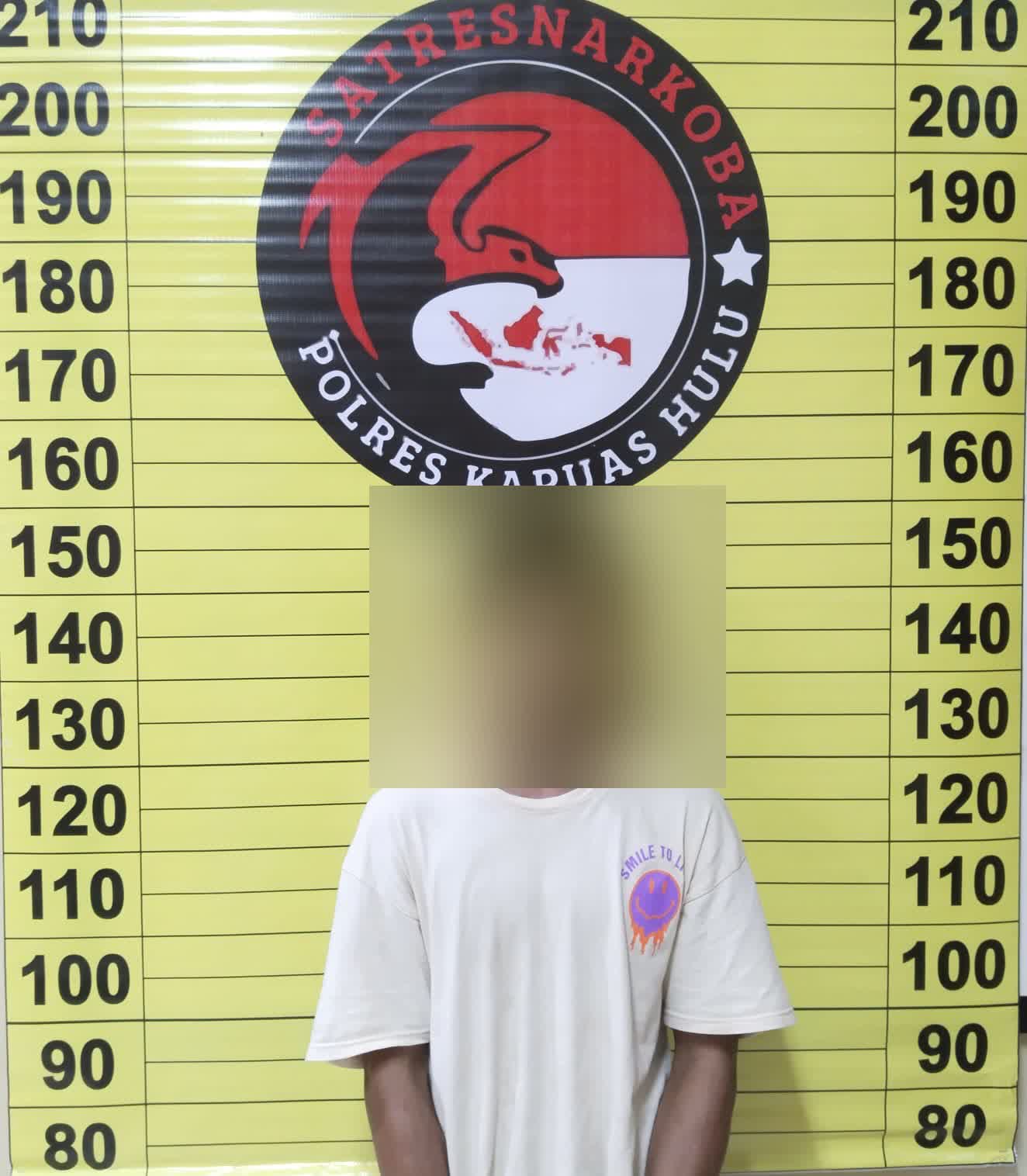 Polsek Jongkong Polres Kapuas Hulu Amankan Pelaku Tindak Pidana Narkotika