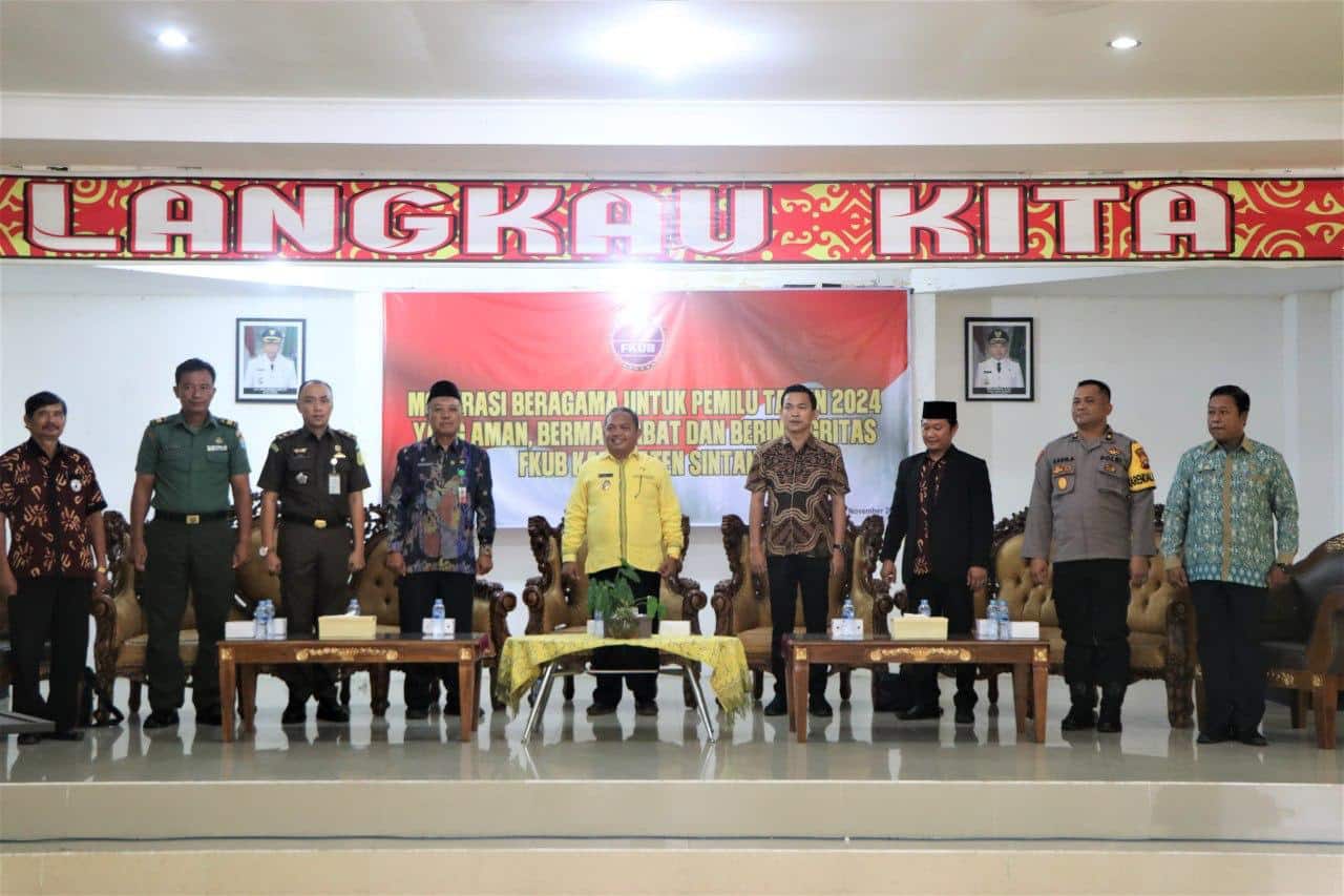 FKUB Sintang Gelar Deklarasi Pemilu Damai