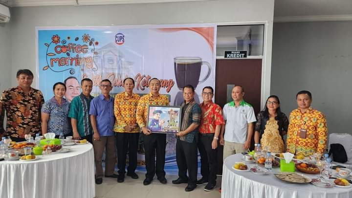 Coffee Morning bersama KSP CUPS, Sekda Ketapang Ajak Semua Pihak Bersinergi dan Berkolaborasi