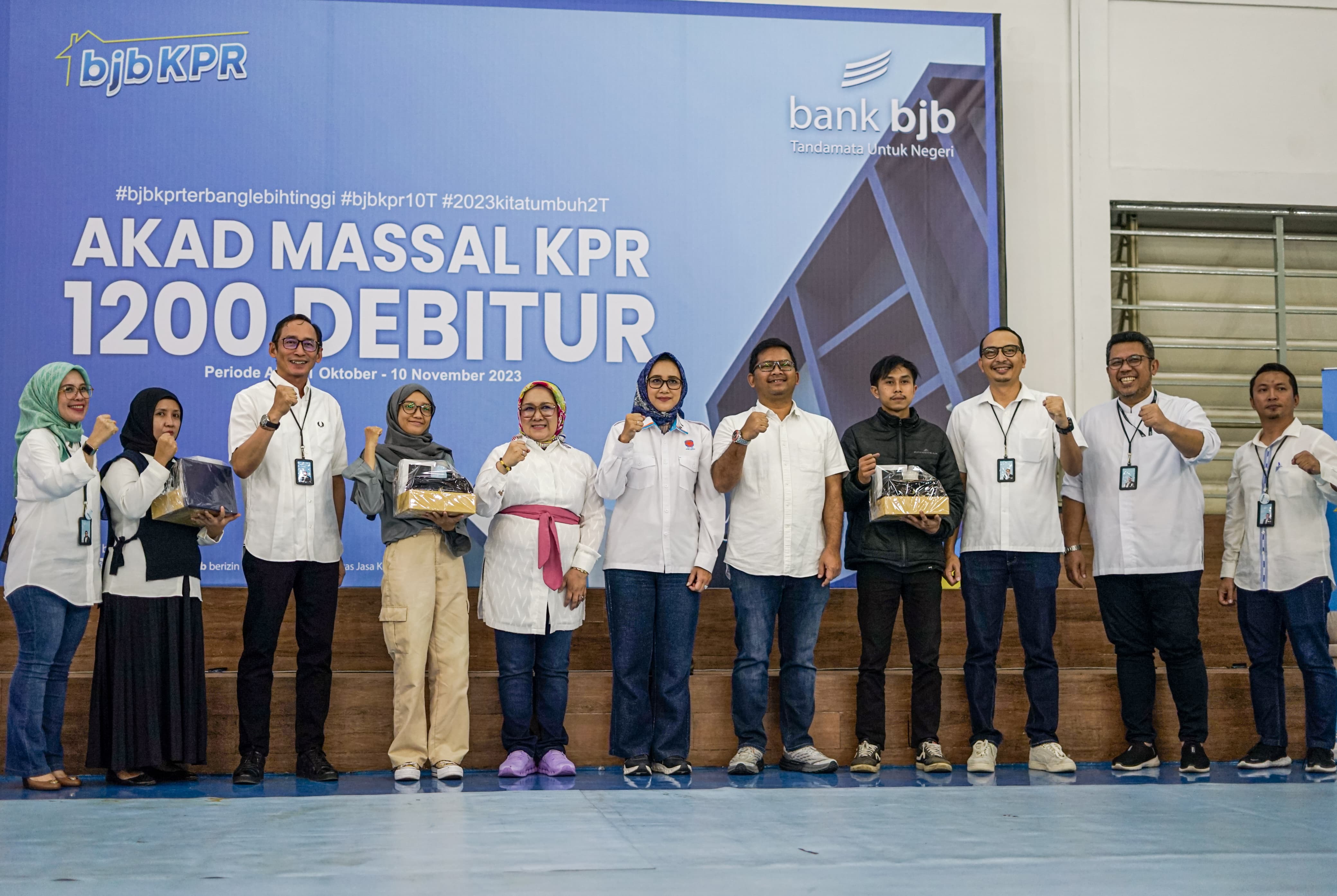 Dukung Sektor Perumahan, bank bjb Tandatangani PKS KPR dengan 27 Pengembang