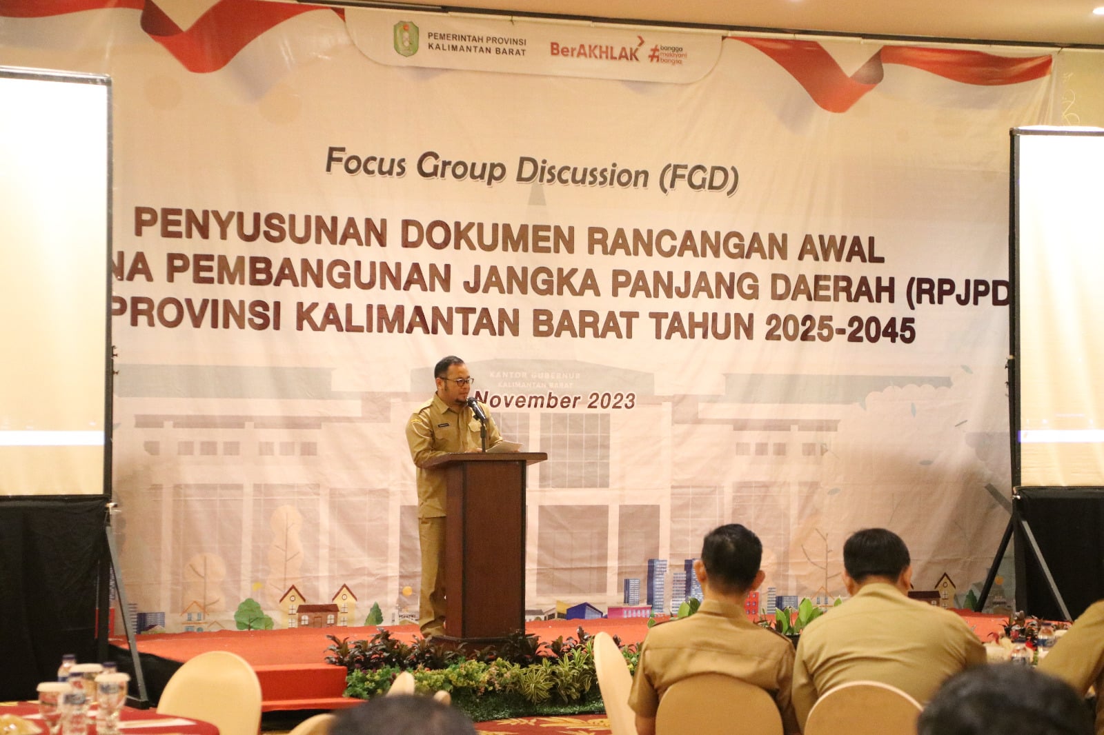 Pemprov Kalbar Gelar FGD Penyusunan Rancangan Awal RPJPD 2025 - 2045