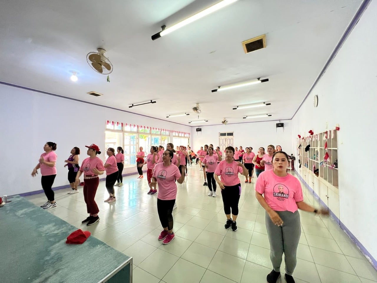 Srikandi Ganjar Ajak Milenial di Ketapang Senam Sehat untuk Jaga Kebugaran