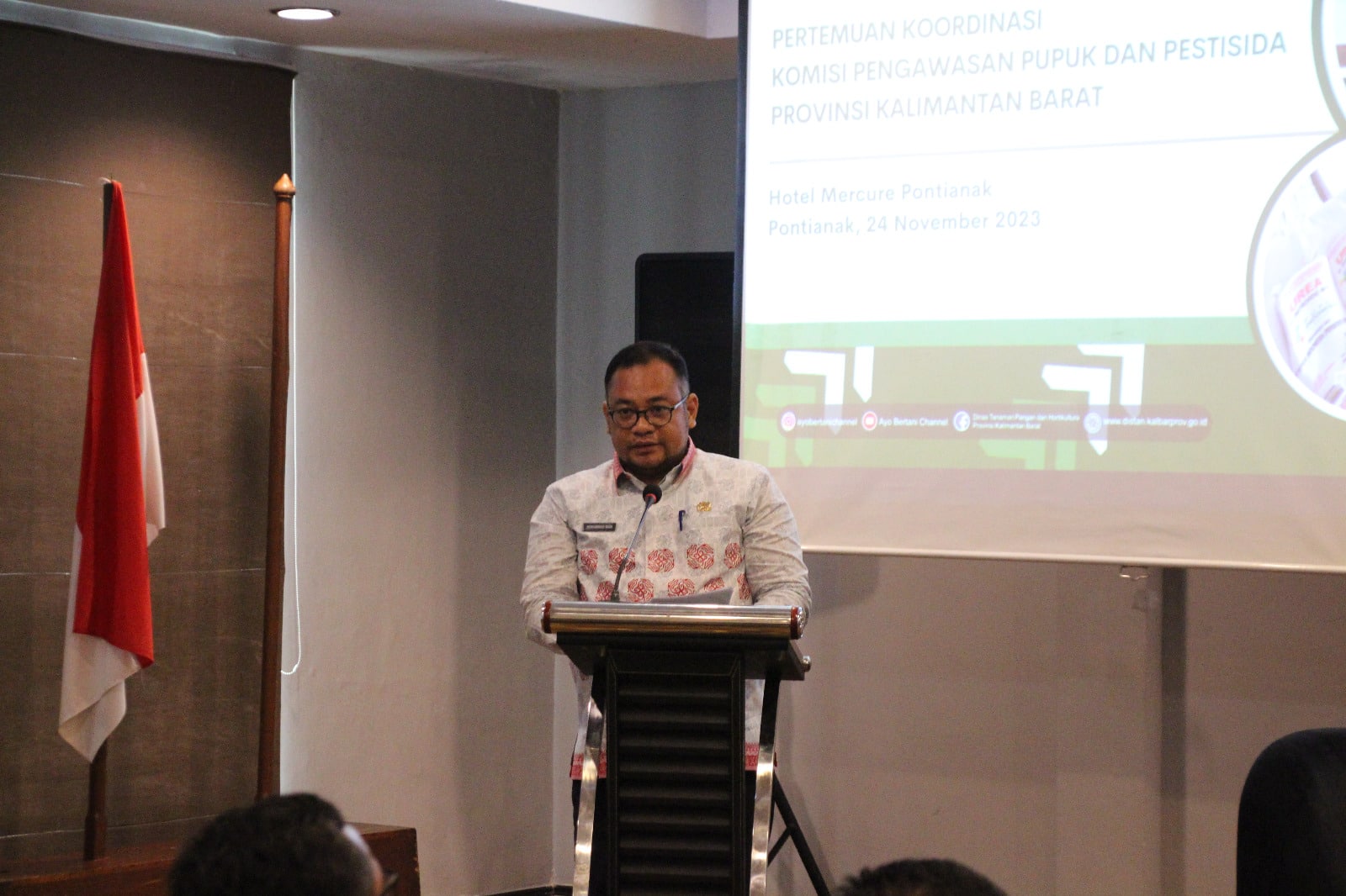 Pj Sekda Kalbar: Salurkan Pupuk Subsidi Tepat Sasaran