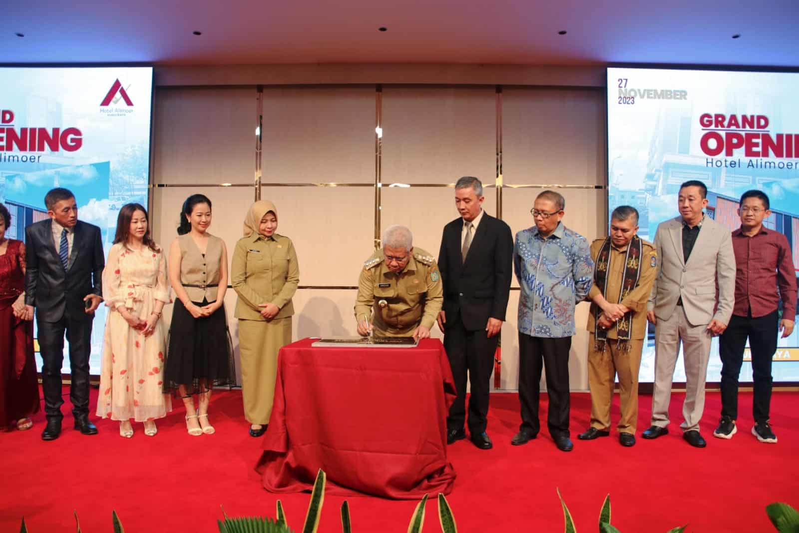 Pj Gubernur Kalbar Hadiri Grand Opening Grand Hotel Alimoer Kubu Raya