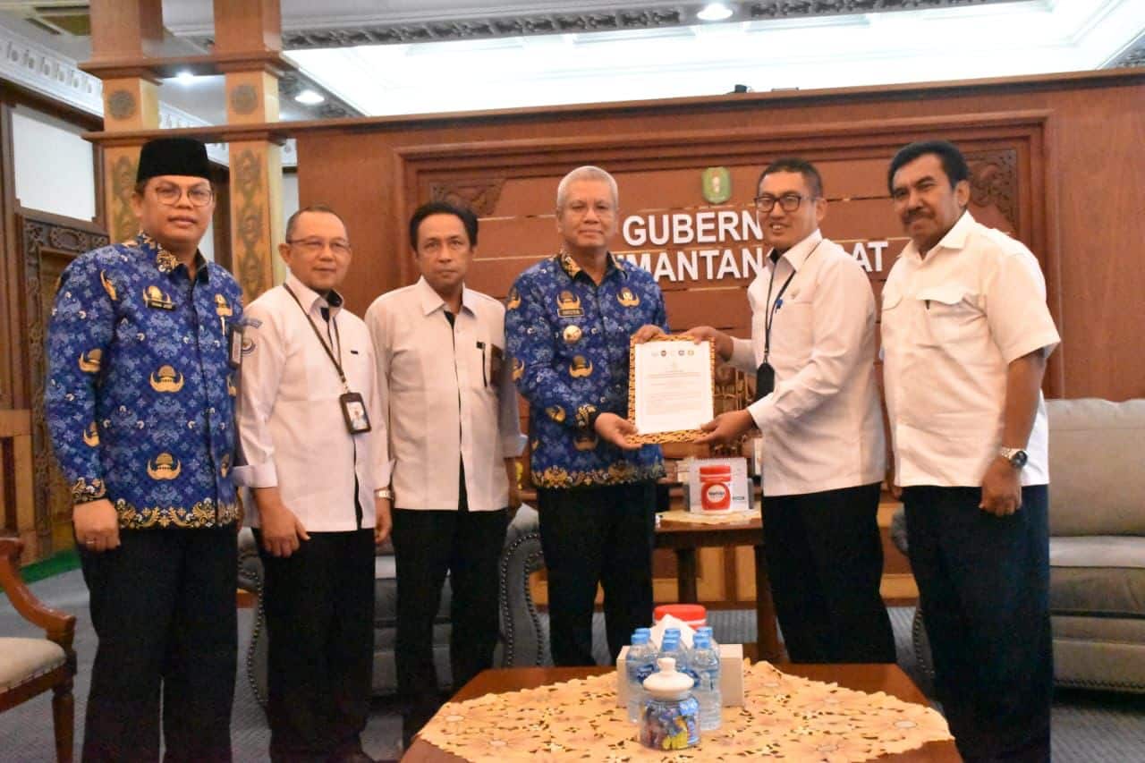 Pj Gubernur Kalbar Terima Audiensi Sesditjen PKRL Kementerian KKP RI