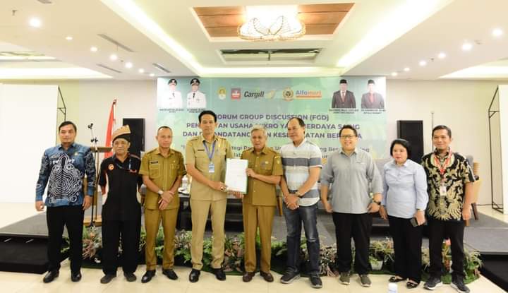 Wakili Bupati Ketapang, Syamsul Islami, Buka FGD Penguatan Usaha Mikro Berdaya Saing